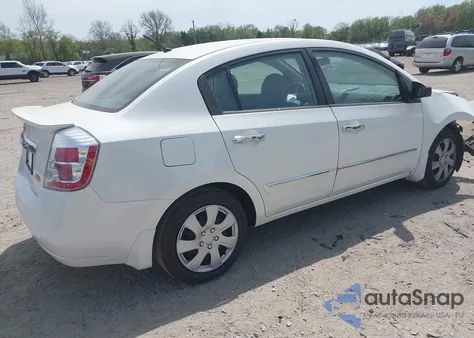 2012 Nissan Sentra 2.0 S from USA, damaged, VIN 3N1AB6AP3CL762827